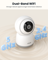 ieGeek SC1 security camera with 2.4/5GHz dual-band WiFi