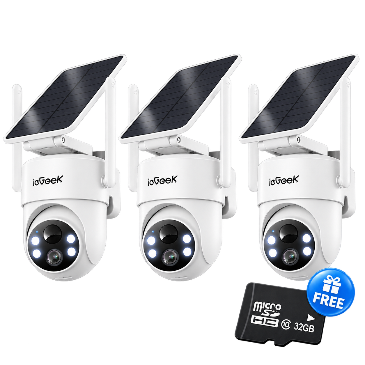 S5 2K Wireless PTZ Outdoor Solar Powered Camera – ieGeek-EU S5 2K Wireless PTZ Outdoor Solar Powered Camera – ieGeek-EU