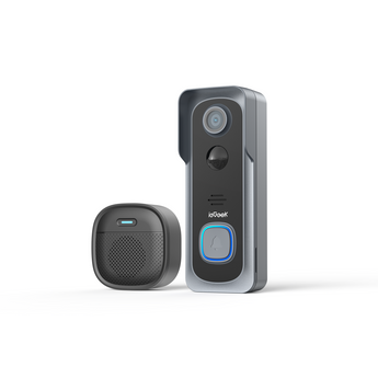 ieGeek white Bell J1 doorbell camera chime set