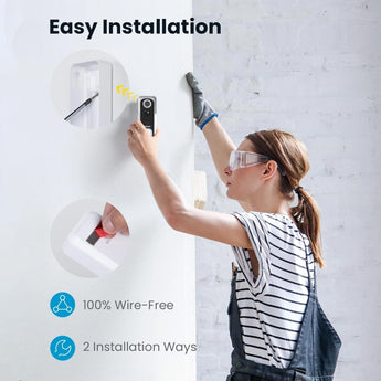 Simple wireless installation - ieGeek Bell J9 offers completely wire-free setup.