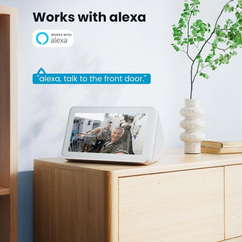 ieGeek Bell J9 integrates with Alexa for voice-controlled viewing.