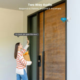 ieGeek DQ201 enables instant two-way conversations with visitors from any location.