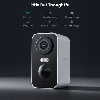 ieGeek ZY-C1 compact upgraded 5MP security camera features.
