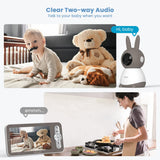 ieGeek Baby 1T 2K video baby monitor with two-way audio