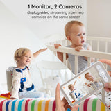 ieGeek Baby 1T video baby monitor compatible with 2 camera connectivity