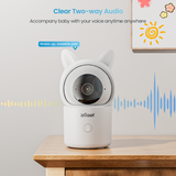ieGeek Baby 4 video baby monitor with clear two-way audio
