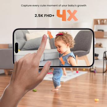 ieGeek Baby 5 video baby monitor with 4X digital zoom