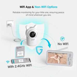 ieGeek Baby Monitor Baby 7