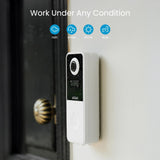 ieGeek Bell J10 doorbell with IP65 weather-resistant for rainy, snowy, shiny, and dusty