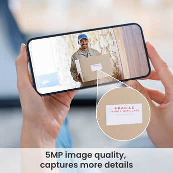 ieGeek Bell J9 Plus video doorbell camera with 5MP image quality to capture more details