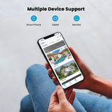 ieGeek IE82 PoE camera supports connecting multiple devices to one system.