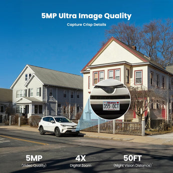 ieGeek IE92 PoE system delivers detailed 5MP video quality.