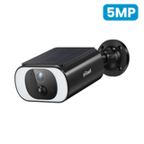 ieGeek S1 Pro in black delivers sharp 5MP resolution with continuous solar power.
