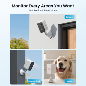 ieGeek S2 battery & solar security camera for indoor and outdoor use