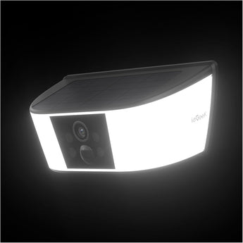 ieGeek S4 outdoor security camera with embedded solar panel