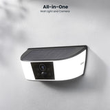 ieGeek S4 solar powered outdoor all-in-one wall light camera