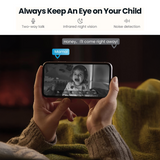 ieGeek SC1 indoor security camera with two-way talk, infrared night vision and noise detection