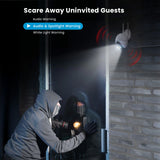 ieGeek ZS-GQ2 spotlight security camera with audio and spotlight warning