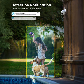 ieGeek ZS-GQ2 spotlight security camera with noise detection