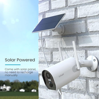 ieGeek ZS-GX2S battery-powerd security camera with solar panel