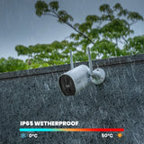 ieGeek ZS-GX2S battery powerd security camera with IP65 weatherproof