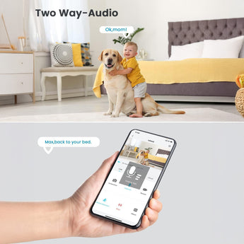 ieGeek ZS-GX7S indoor security camera with two-way audio