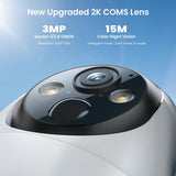 ieGeek ZY-G3 4G cellular security camera with new upgraded 2k coms lens