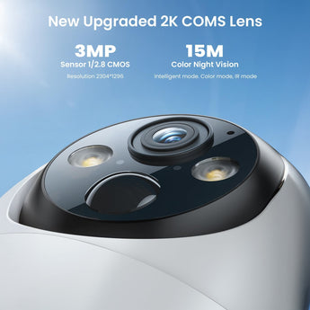 ieGeek ZY-G3 4G cellular security camera with new upgraded 2k coms lens