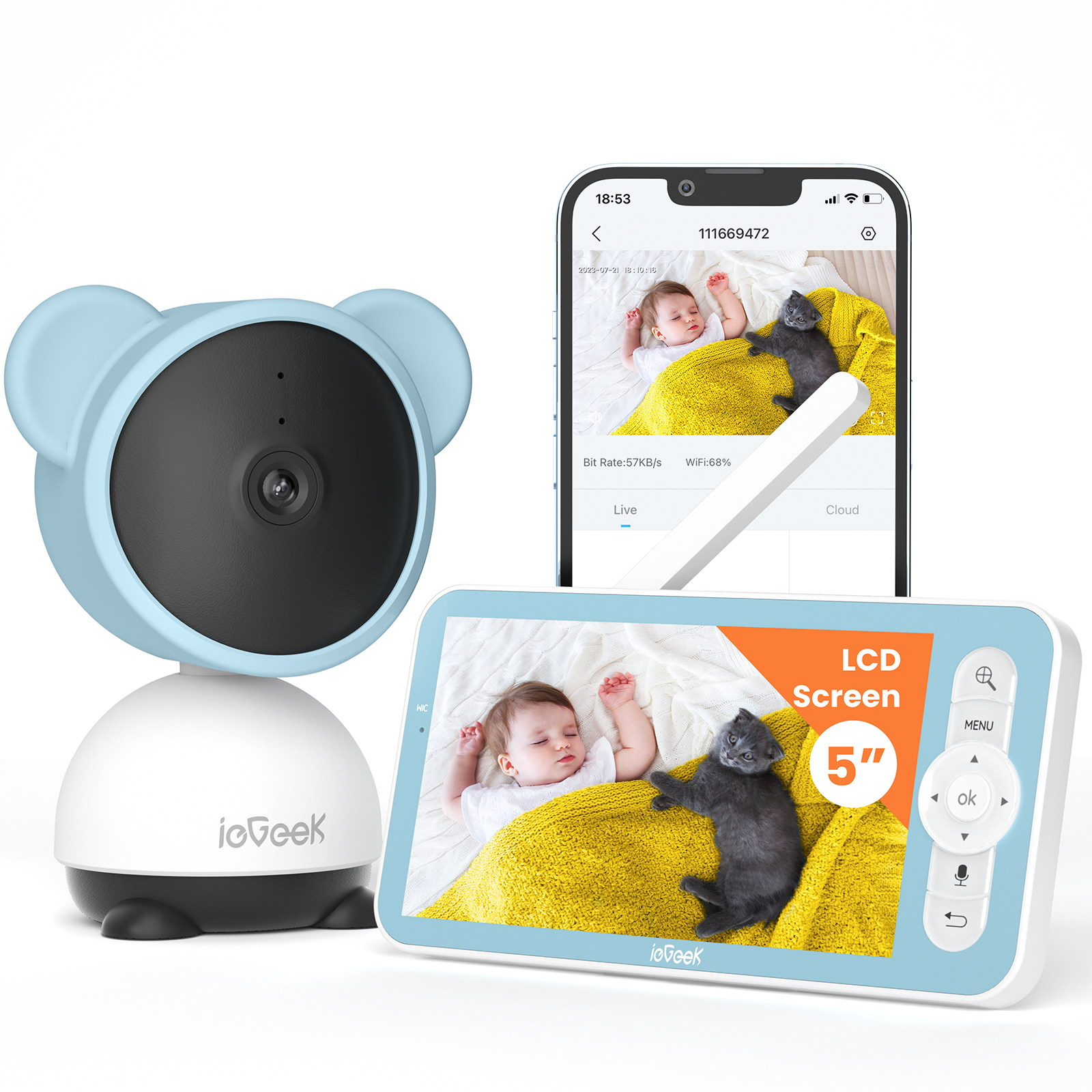 Baby 7S Baby Monitor