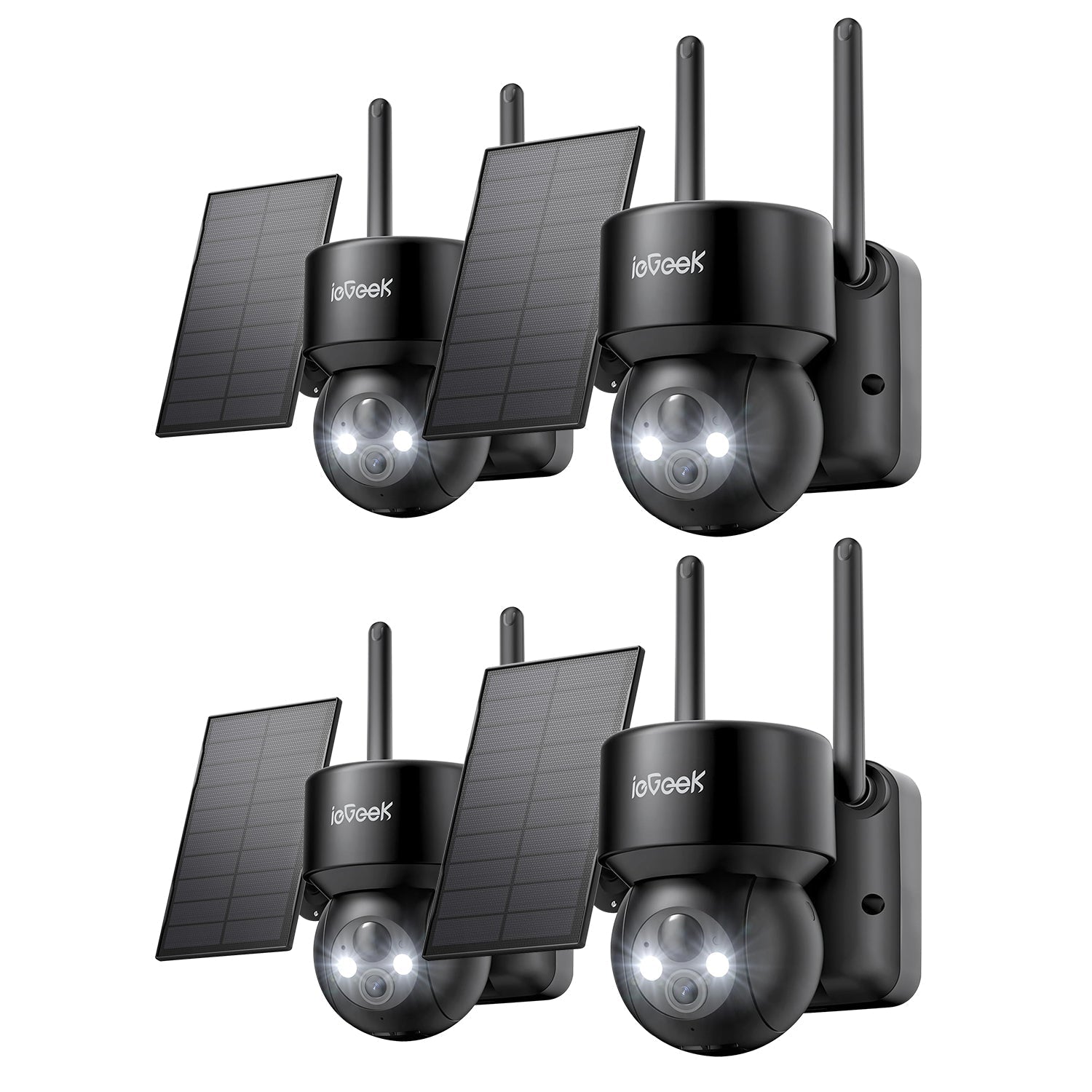 ieGeek DQ201 - 3MP Outdoor Wireless Security Cameras with Battery ...